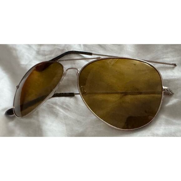 EAGLE EYES 10019 AVIATOR FULL RIM DESIGNER SUNGLASSES 53-17-140 111090 - Picture 1 of 9